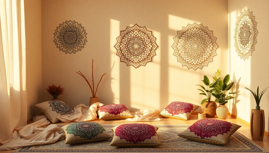 Elevate Your Space: Infusing Spiritual Serenity with Mandala Designs